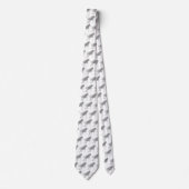 Horse Mustang Team Mascot Football Necktie Stropdas (Voorkant)