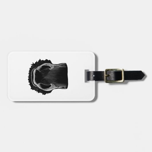 Horse Muzzle Bagagelabel (Voorkant horizontaal)