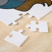 Horse Nerd Book Glasses Legpuzzel (Zijkant)
