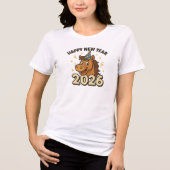 Horse New Years 2026 Tri-Blend Shirt (Voorkant)