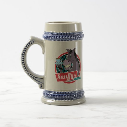 Horse Nog Stein Bierpul (Links)