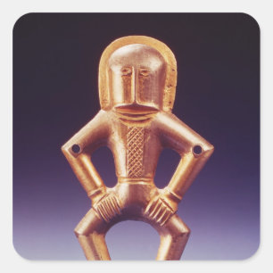 Horse nomad vierkante sticker