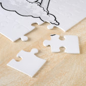 Horse on Cloud Legpuzzel (Zijkant)