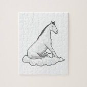 Horse on Cloud Legpuzzel (Verticaal)