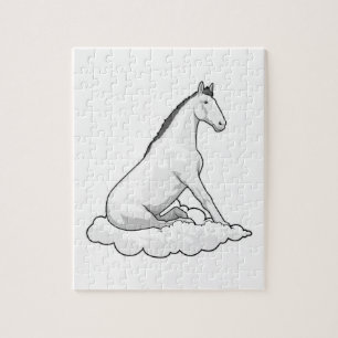 Horse on Cloud Legpuzzel
