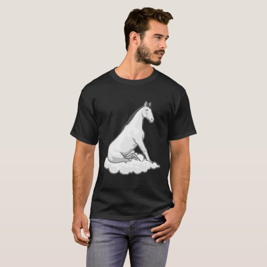 Horse on Cloud T-shirt (Voorkant volledig)