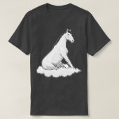 Horse on Cloud T-shirt (Design voorkant)