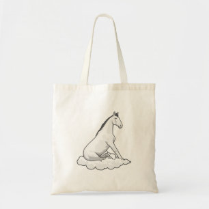 Horse on Cloud Tote Bag