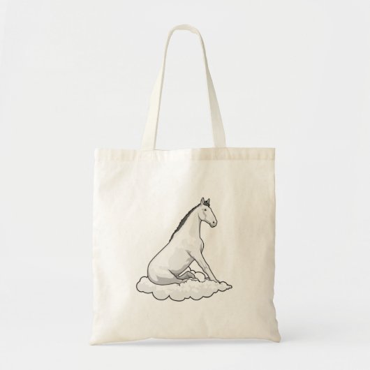 Horse on Cloud Tote Bag (Voorkant)