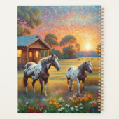 Horse on Farm Wildflower Meadow Planner (Achterkant)