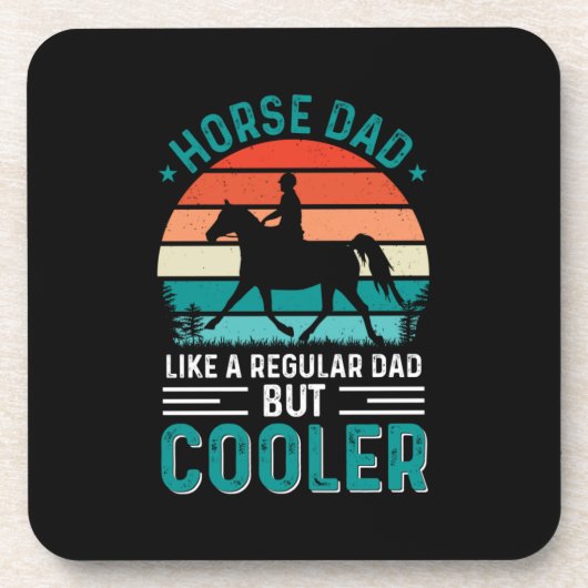 Horse pa bier onderzetter (Voorkant)