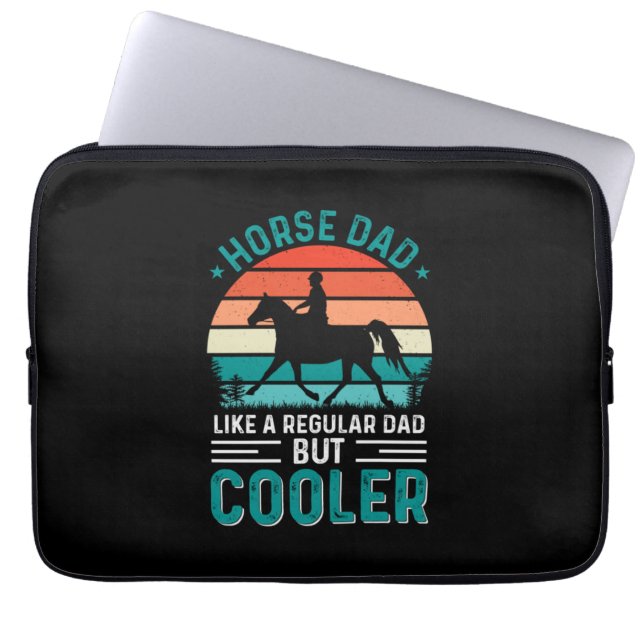 Horse pa laptop sleeve (Voorkant)