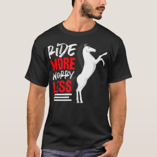 Horse paarden Funny Gift Riding Gift grappige sabr T-shirt