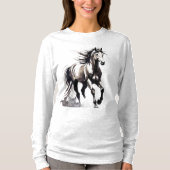 Horse Painting Long Sleeves Top (Voorkant)