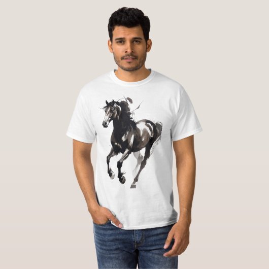 Horse Painting Top (Voorkant volledig)