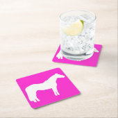 Horse Party Theme Plates Easy Clean Up Kartonnen Onderzetters (Insitu)