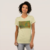 Horse Pastel Portrait T-shirt (Voorkant volledig)