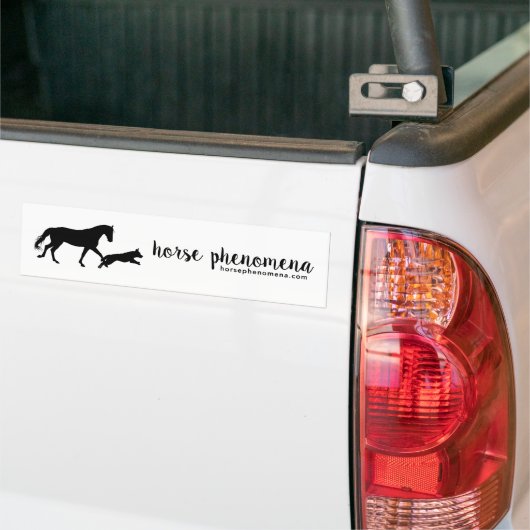 Horse Phenomena Bumpersticker (Op Truck)