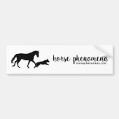 Horse Phenomena Bumpersticker (Voorkant)