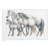 Horse Pillow Hoesje Kussensloop (Voorkant-Rechts)