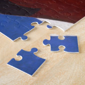 Horse Pipe Red Flower door Joan Miro schilderkunst Legpuzzel (Zijkant)