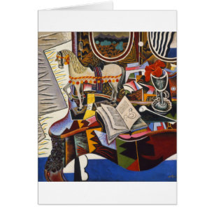 Horse Pipe Red Flower van Joan Miro