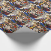 Horse Pipe Red Flower van Joan Miro Cadeaupapier (Hoek)