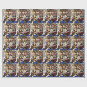 Horse Pipe Red Flower van Joan Miro Cadeaupapier (Vlak)