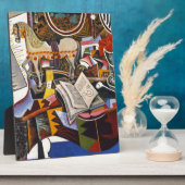 Horse Pipe Red Flower van Joan Miro Fotoplaat (Zijkant)