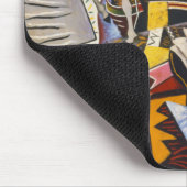 Horse Pipe Red Flower van Joan Miro Muismat (Hoek)