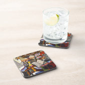 Horse Pipe Red Flower van Joan Miro Onderzetter (Rechterzijde)