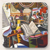 Horse Pipe Red Flower van Joan Miro Onderzetter (Voorkant)