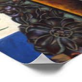 Horse Pipe Red Flower van Joan Miro Poster (Hoek)