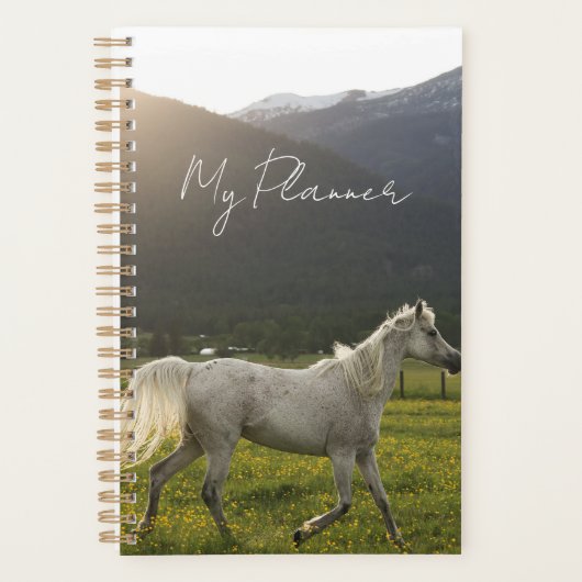 Horse Planner - Spring Theme (Voorkant)