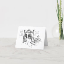 Horse Pony wordt snel gezond Kaart