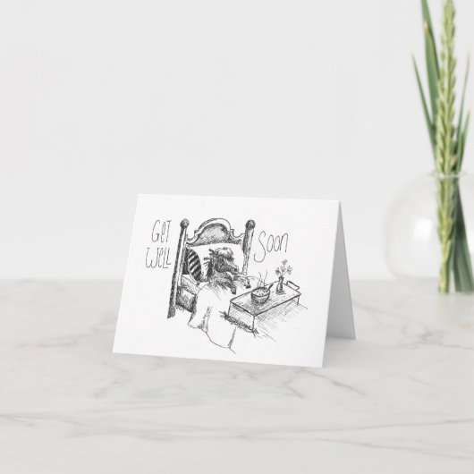 Horse Pony wordt snel gezond Kaart (Voorkant)