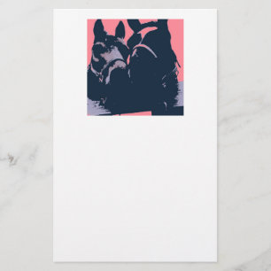 Horse Pop Art Briefpapier