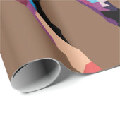 Horse pop art cadeaupapier (Rol Hoek)