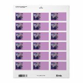 Horse Pop Art Etiket (Full Sheet)