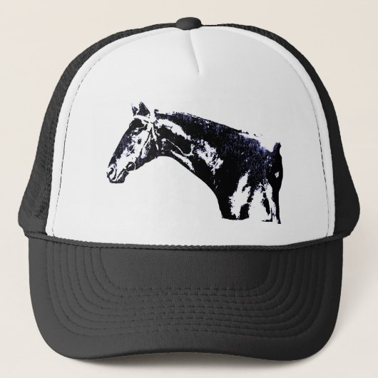 Horse Pop Art Trucker Pet (Voorkant)