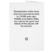 Horse Portrait (Achterkant)