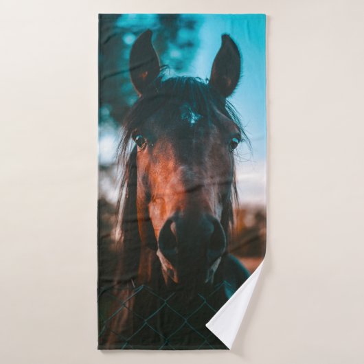 HORSE PORTRAIT BADHANDDOEK (Badhanddoek)