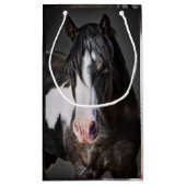 Horse Portrait II Klein Cadeauzakje (Achterkant)