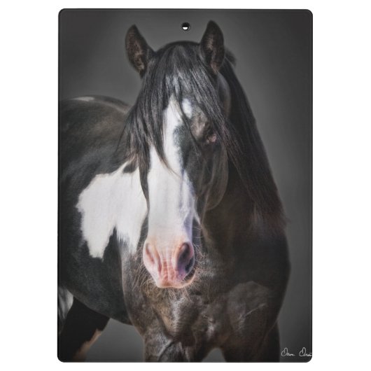 Horse Portrait II Klembord (Achterkant)