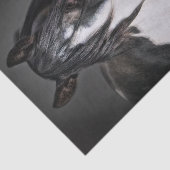 Horse Portrait II Tissuepapier (Detail)