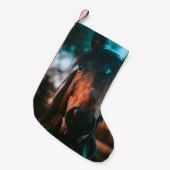 HORSE PORTRAIT KLEINE KERSTSOK (Voorkant (Hangend))