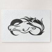  Horse portrait, Legpuzzel (Horizontaal)