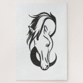  Horse portrait, Legpuzzel (Verticaal)