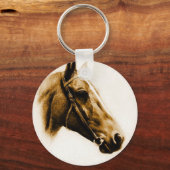 Horse Portrait Sleutelhanger (Voorkant)