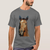 Horse Portrait T-shirt (Voorkant)